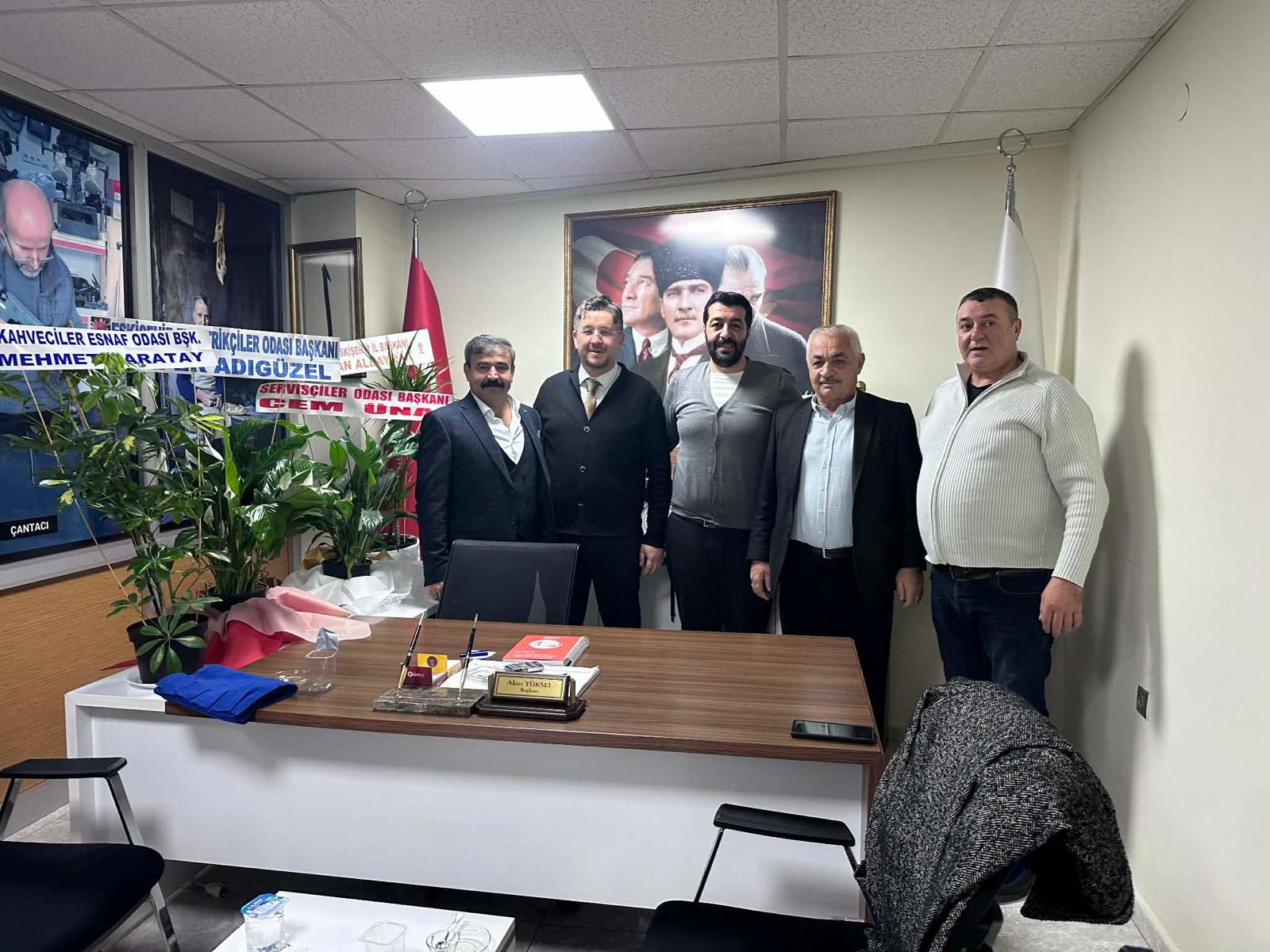 Oda Başkanlarımızdan Akın Yüksel’e Ziyaret