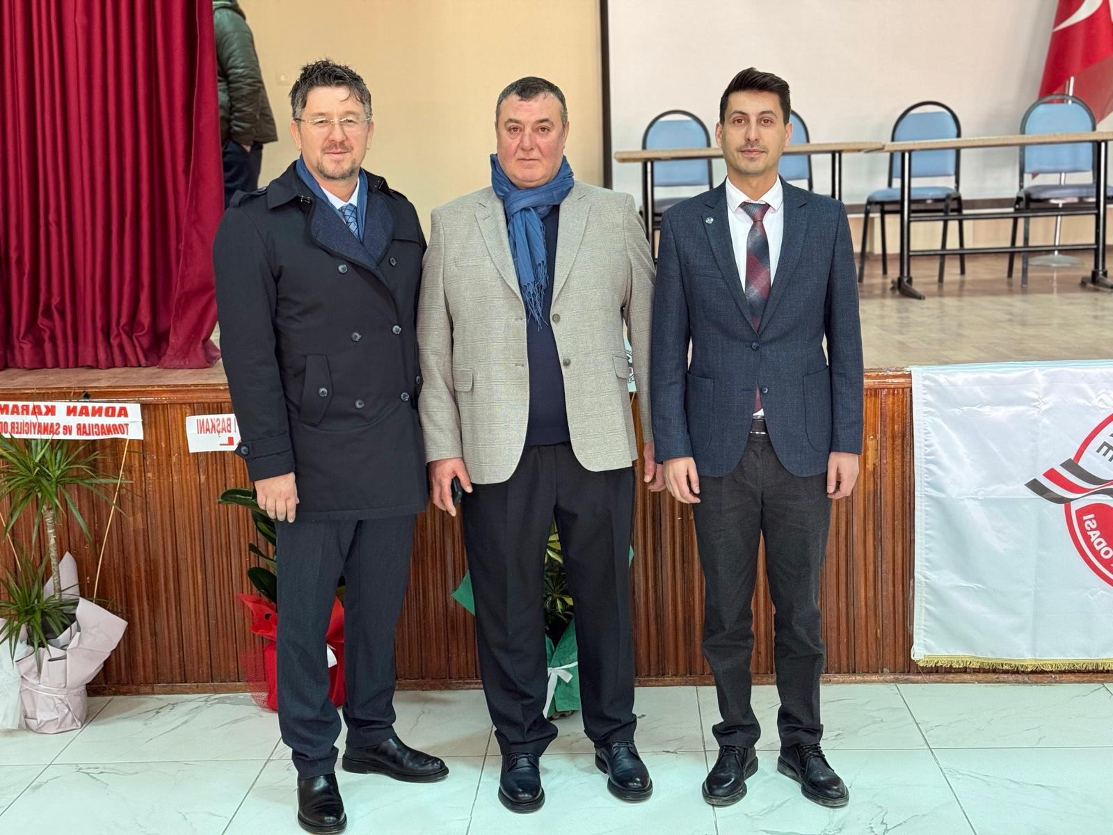 Mahmudiye Esnaf ve Sanatkarlar Odasında Mesut Kızıldağ Yeniden Başkan Seçildi