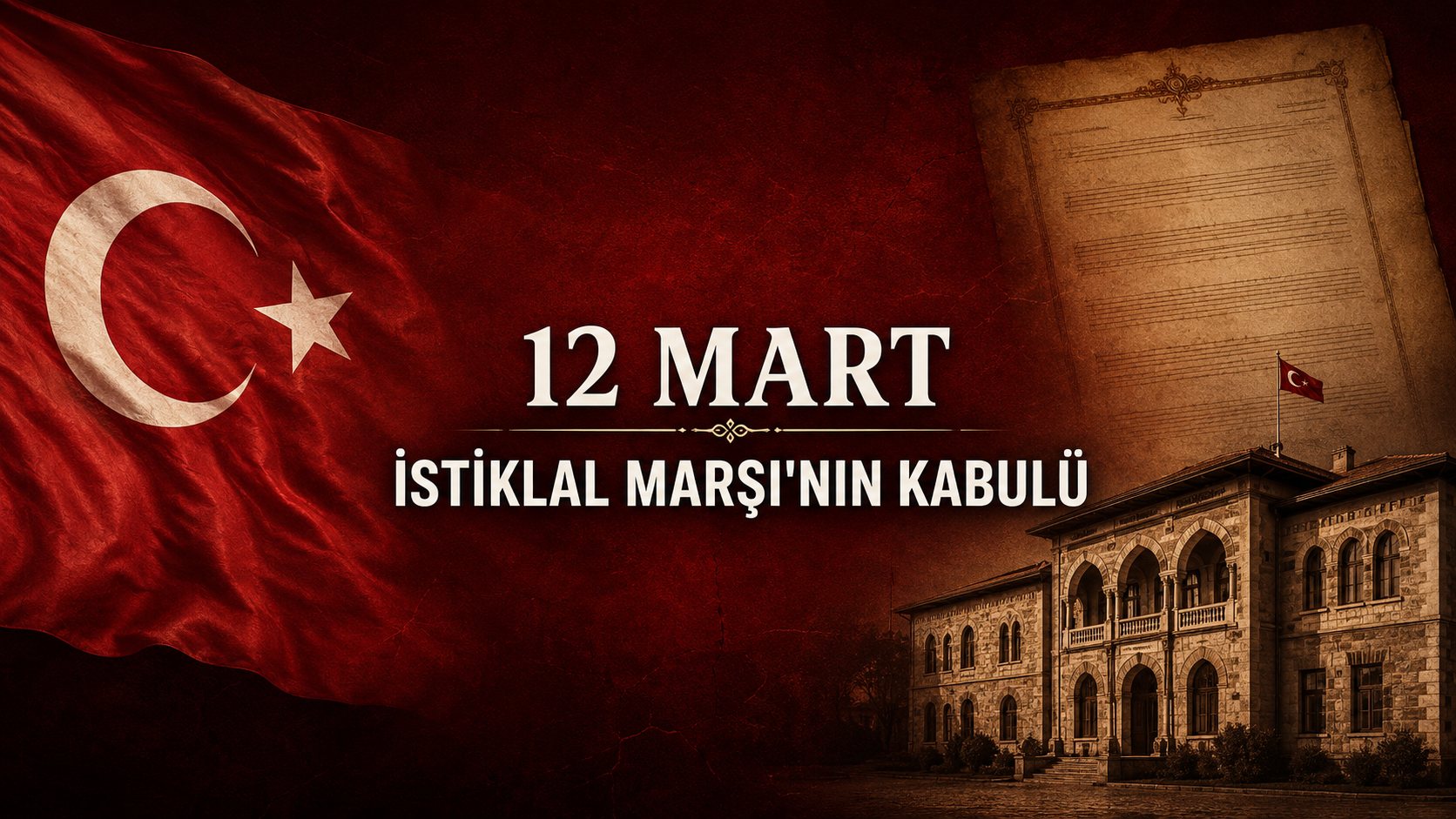 Başkan Özgür Bora’dan İstiklal Marşı’nın Kabulünün Yıl Dönümü Mesajı