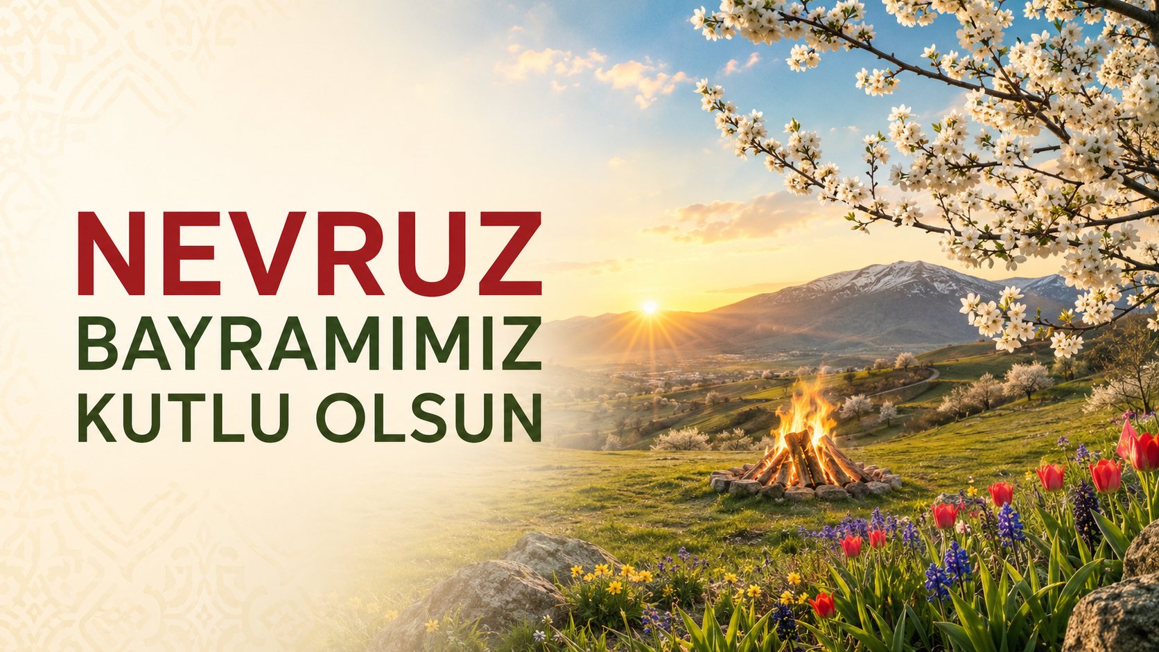 Başkan Özgür Bora’dan Nevruz Bayramı Mesajı