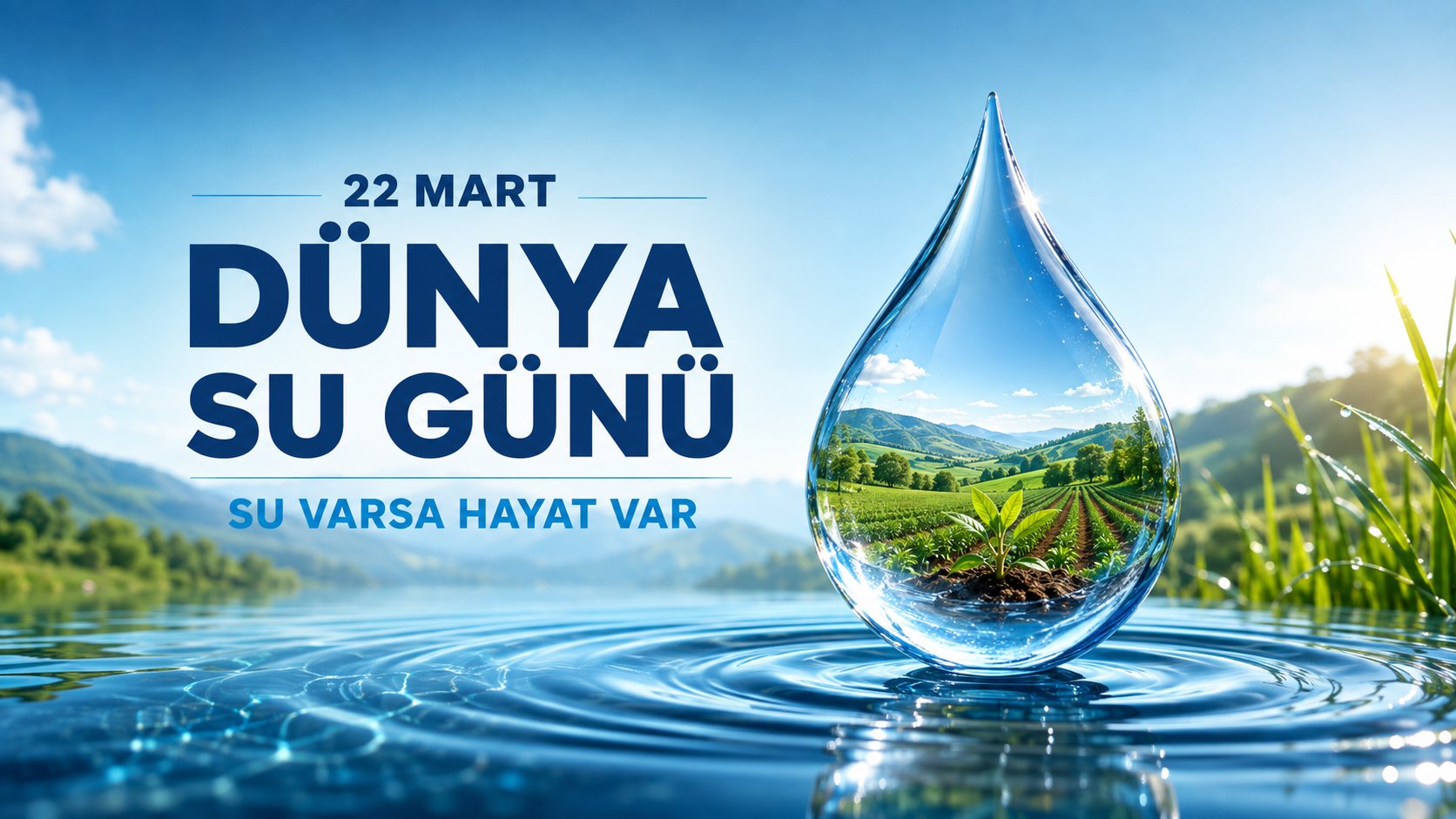 Başkan Özgür Bora’dan Dünya Su Günü Mesajı