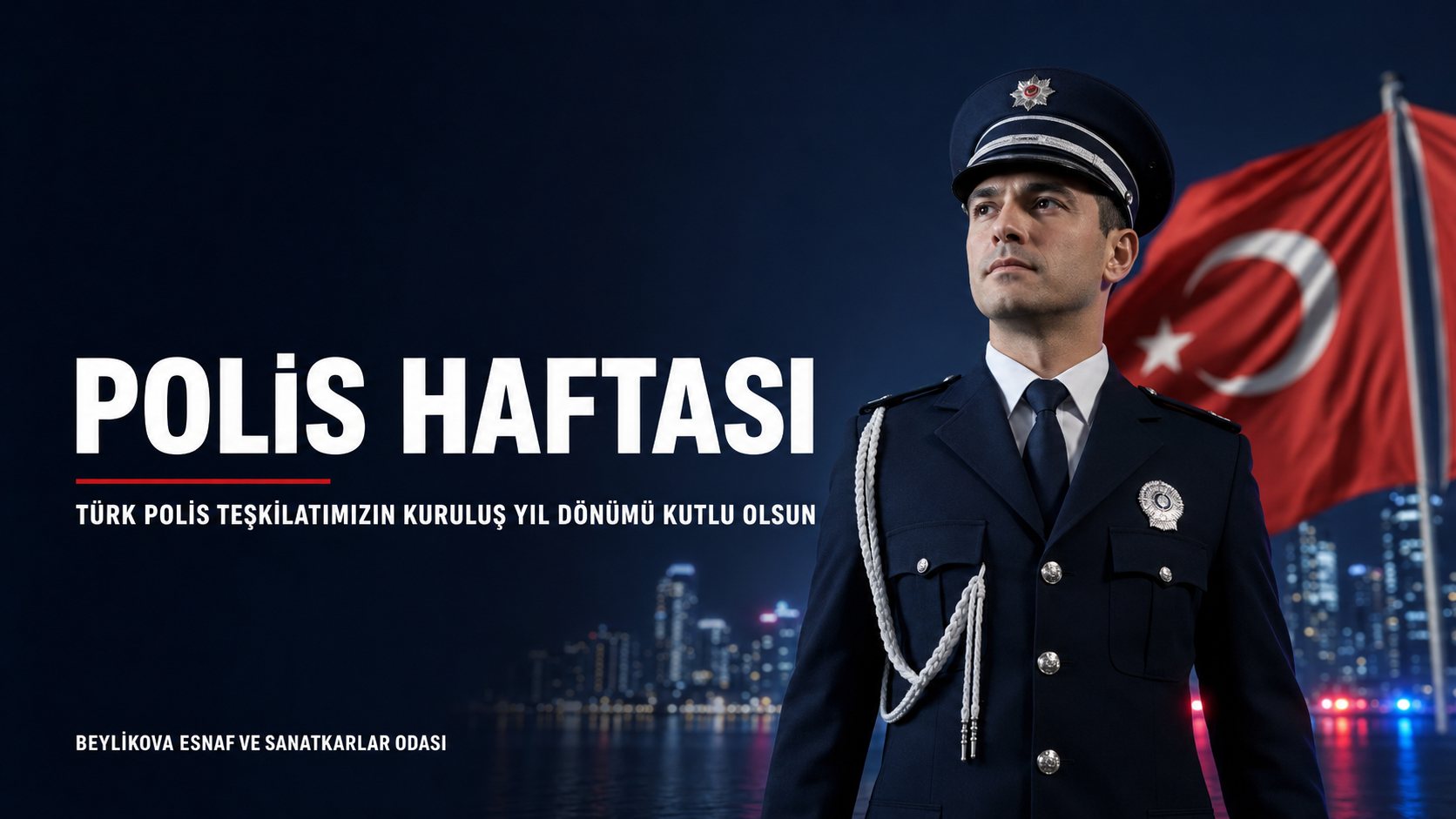 Başkan Özgür Bora’dan Polis Haftası Mesajı