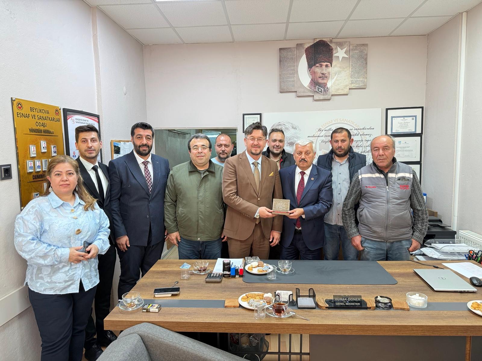 Başkan Adayı Adnan Karamanlı’dan Odamıza Ziyaret