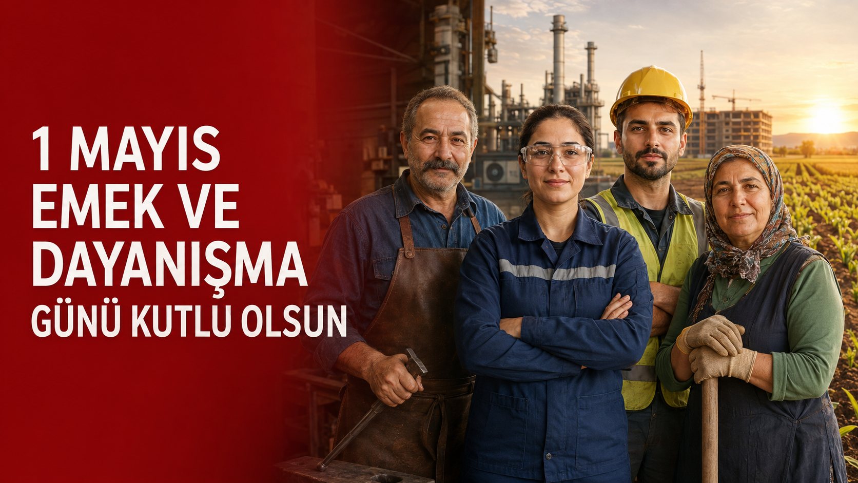 Başkan Özgür Bora’dan 1 Mayıs Emek ve Dayanışma Günü Mesajı