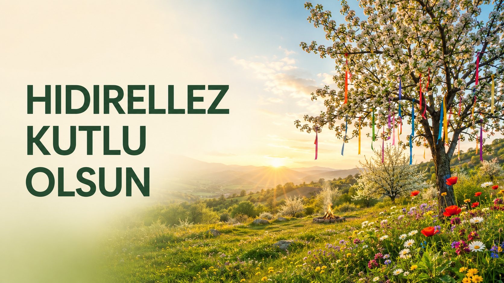 Başkan Özgür Bora’dan Hıdırellez Mesajı
