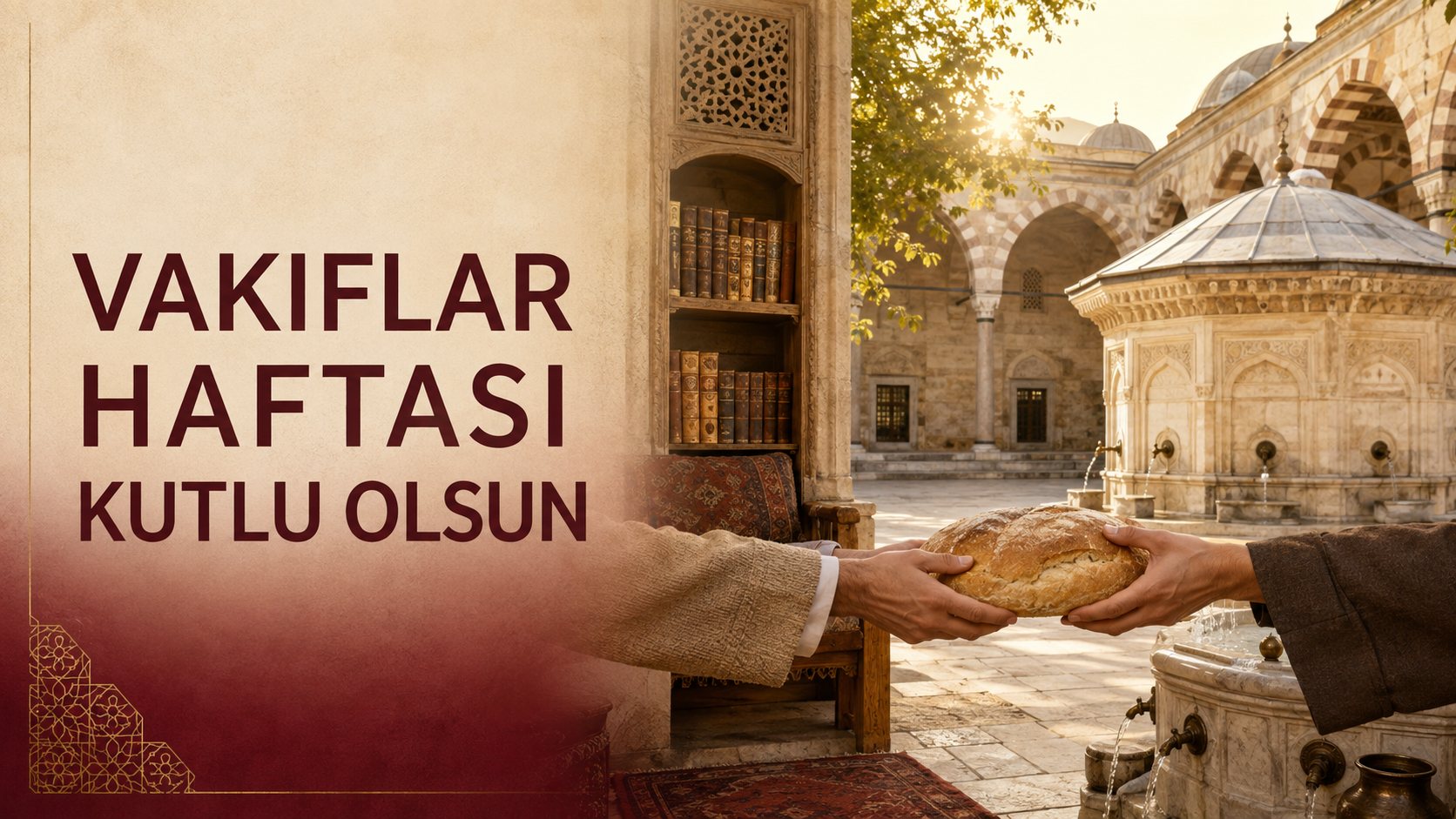 Başkan Özgür Bora’dan Vakıflar Haftası Mesajı
