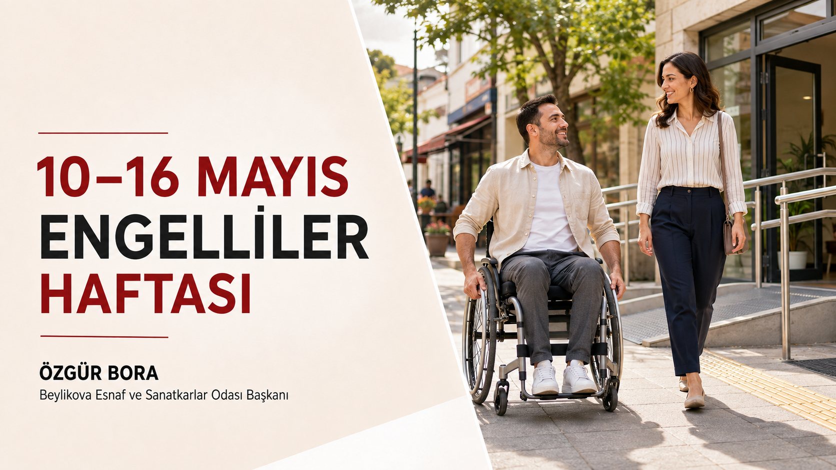 10–16 Mayıs Engelliler Haftası Mesajı