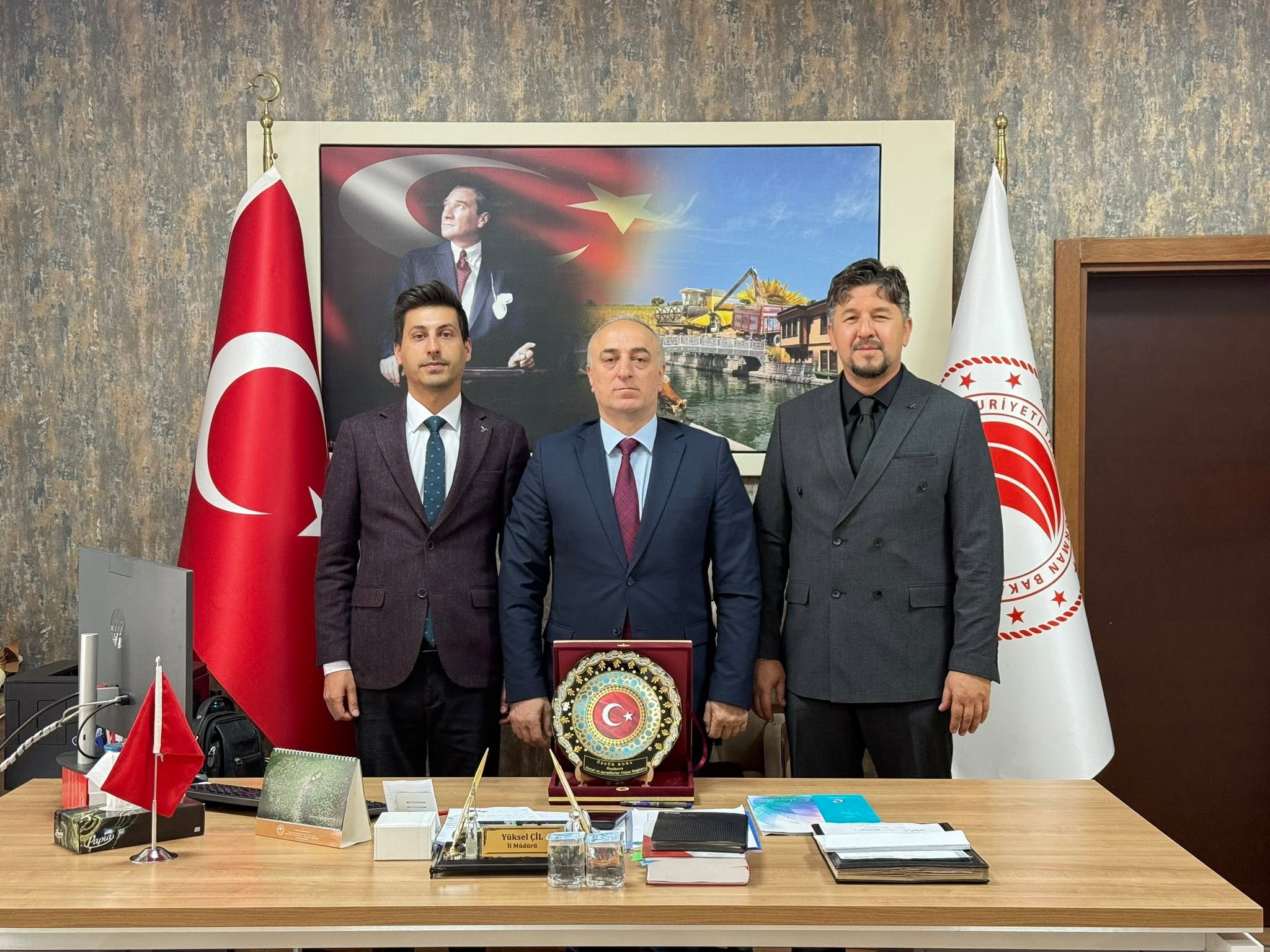 İl Tarım ve Orman Müdürü Yüksel Çil’e Ziyaret