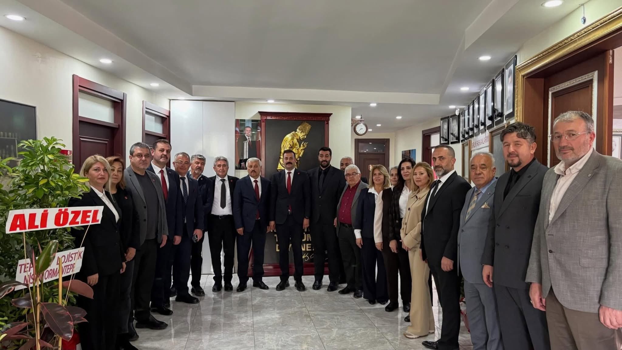 CHP Eskişehir İl Başkanlığından ESOB’a Hayırlı Olsun Ziyareti